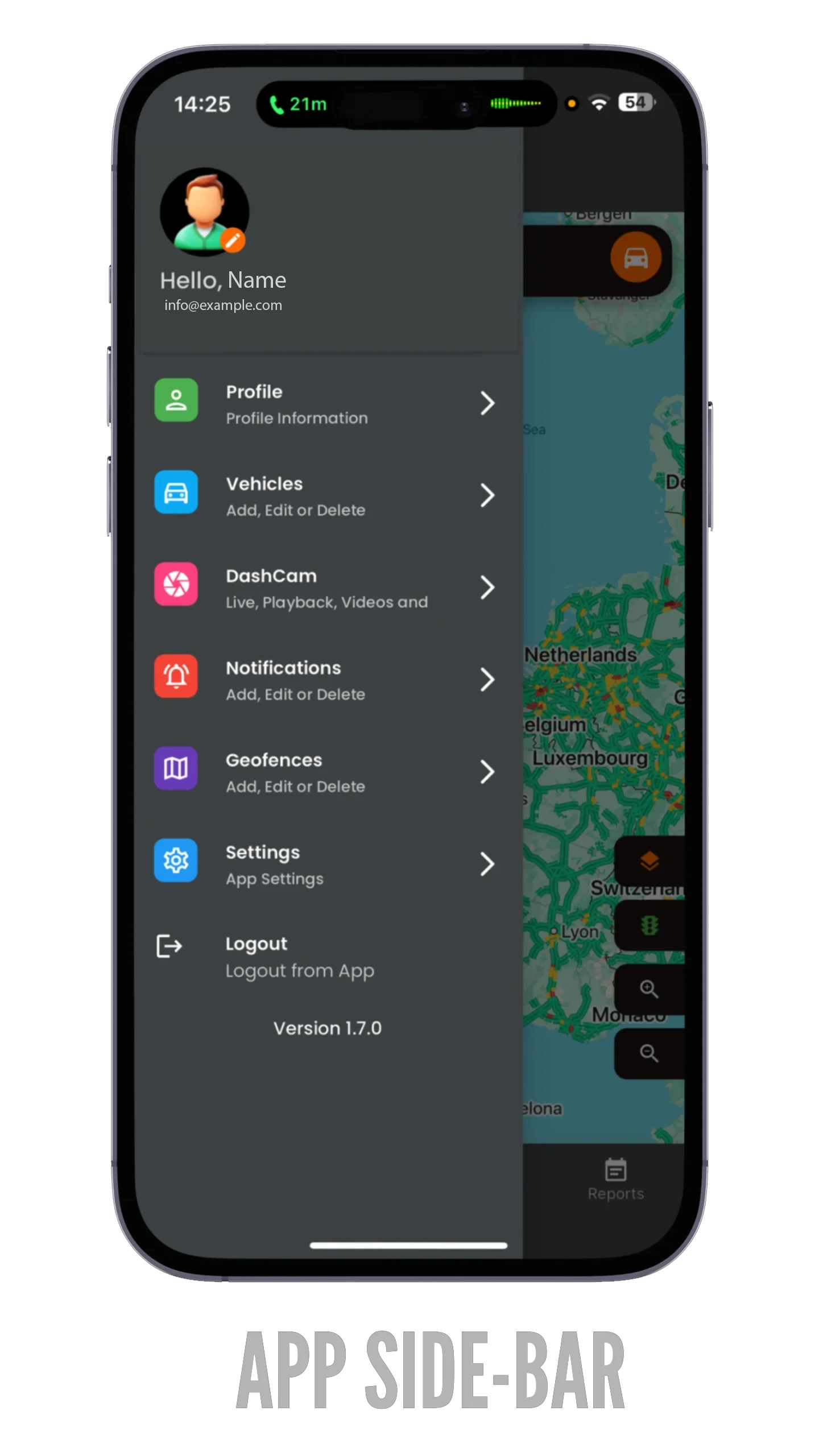 App Side Bar